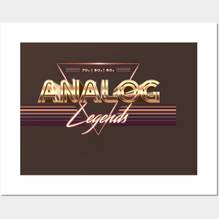 Analog Legends Posters and Art